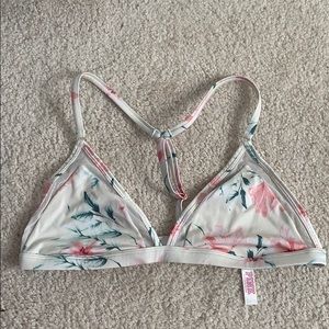 PINK Victoria's Secret Unlined Mesh Bralette